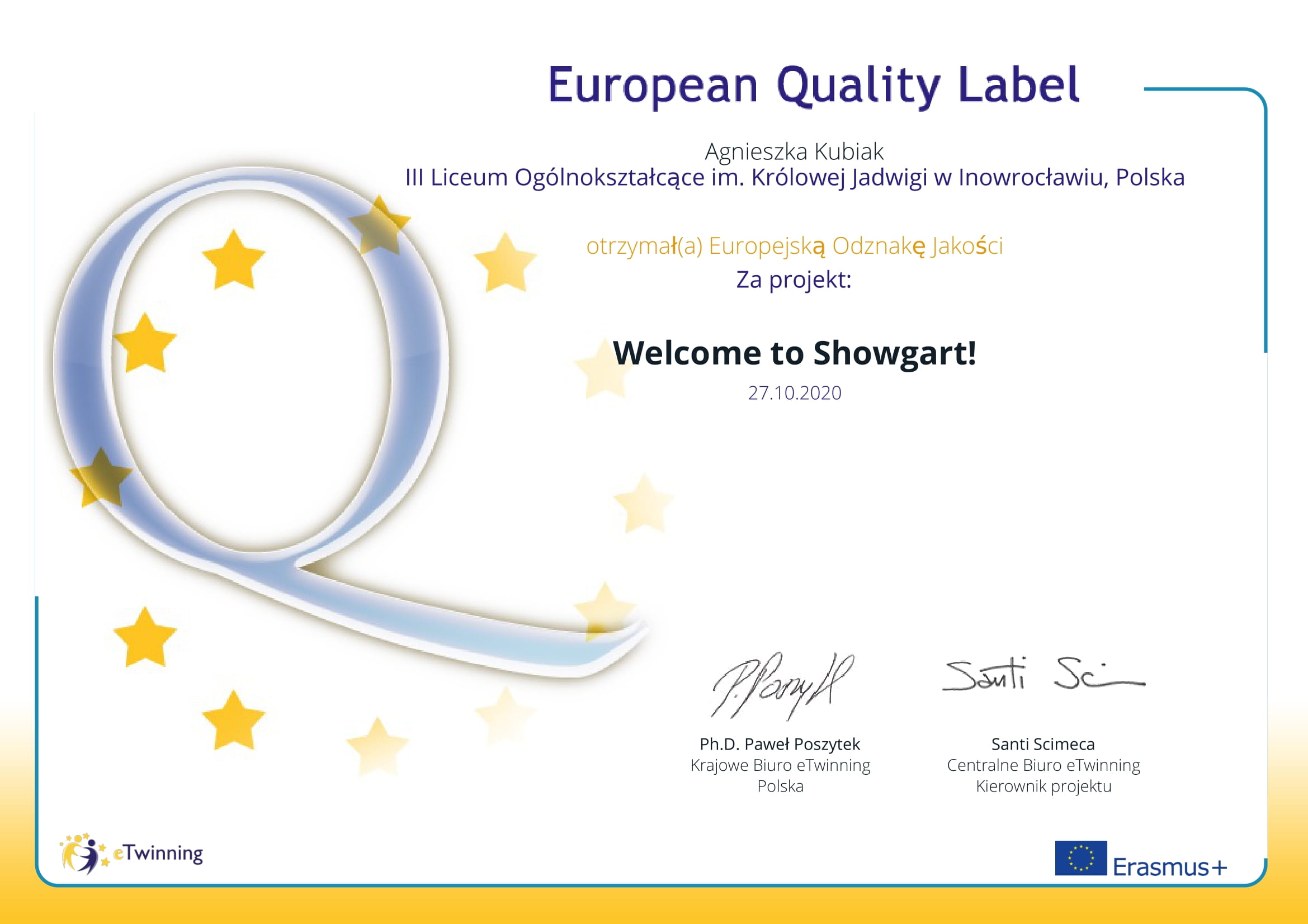 EUROPEAN QUALITY LABEL-1