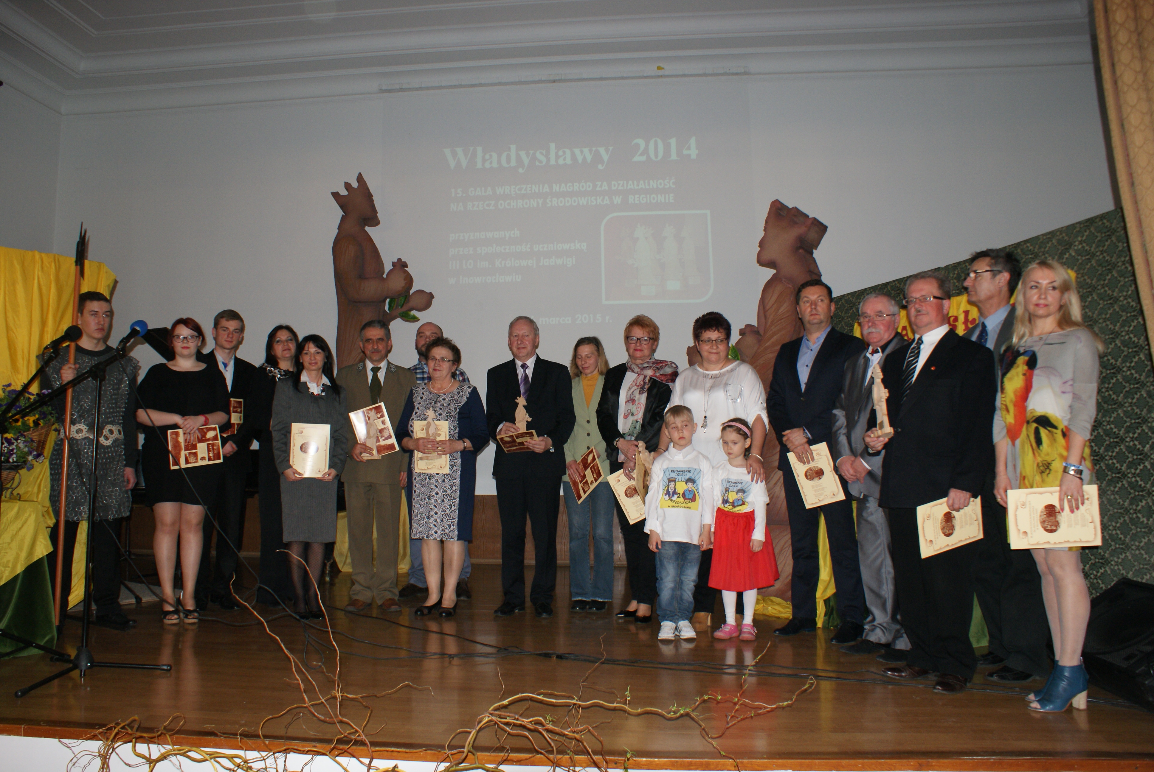 Zdjęcie laureatów z 2014 roku